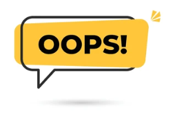 Oops image